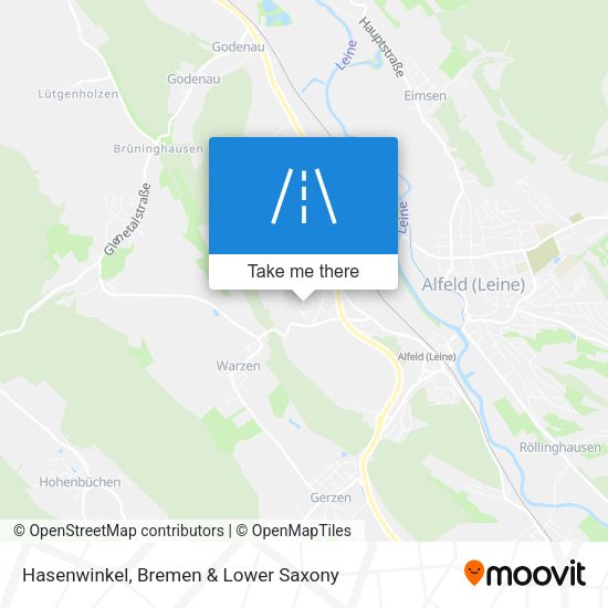 Hasenwinkel map