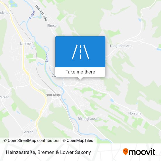 Heinzestraße map