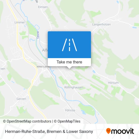 Herman-Ruhe-Straße map