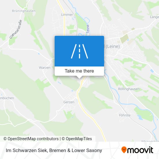 Im Schwarzen Siek map