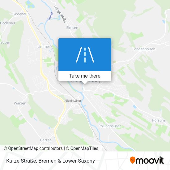 Kurze Straße map
