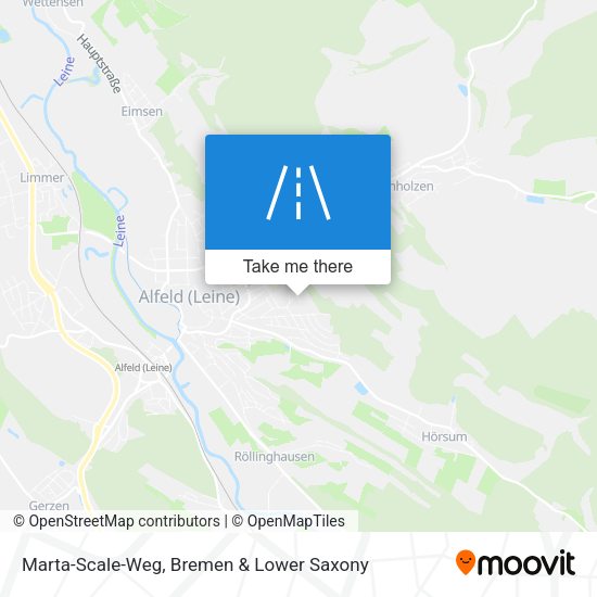 Marta-Scale-Weg map