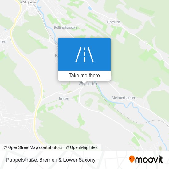 Pappelstraße map
