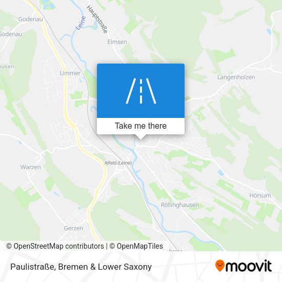 Paulistraße map