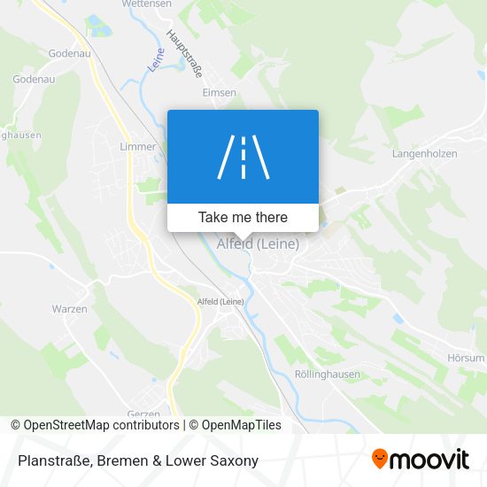 Planstraße map
