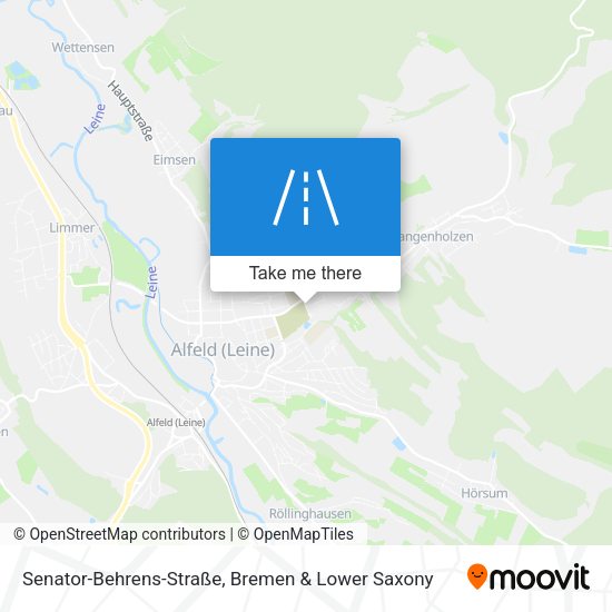 Senator-Behrens-Straße map