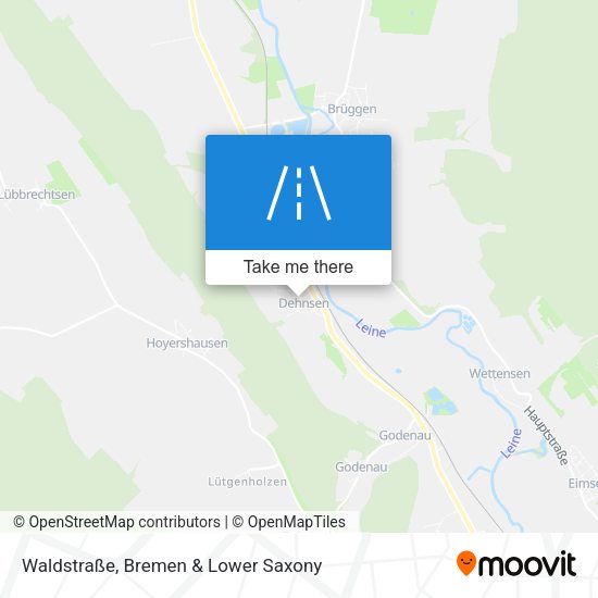 Waldstraße map