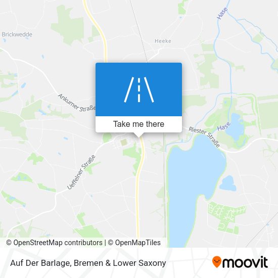 Auf Der Barlage map