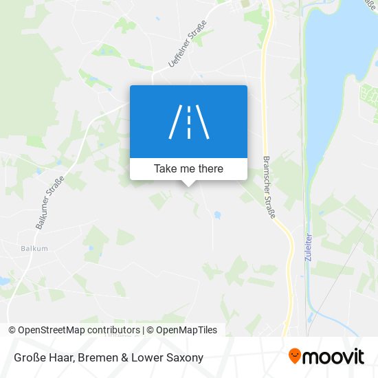Große Haar map