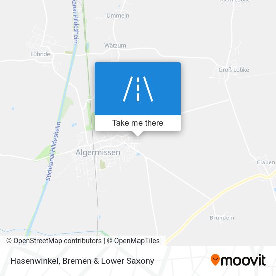 Hasenwinkel map