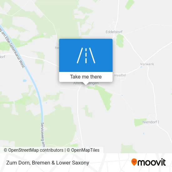 Карта Zum Dorn