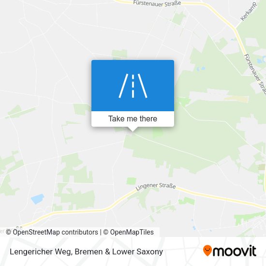 Lengericher Weg map