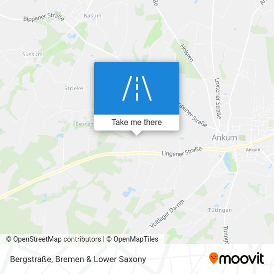 Bergstraße map