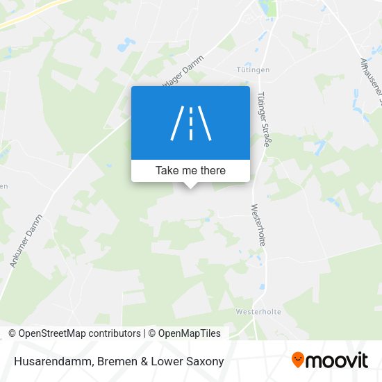 Husarendamm map