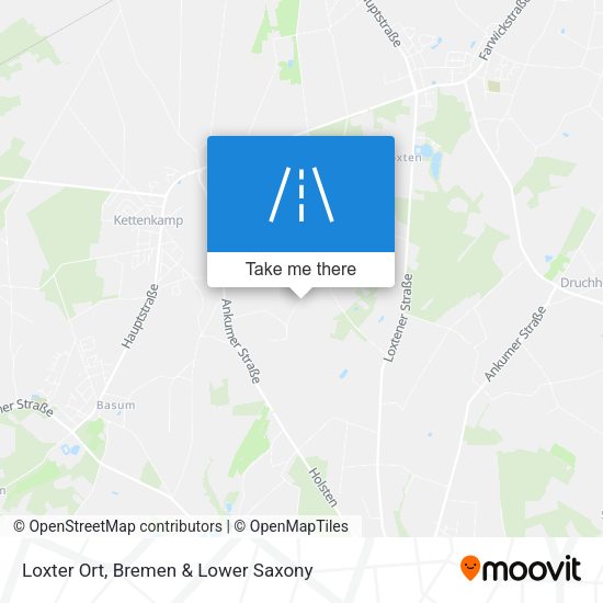Loxter Ort map