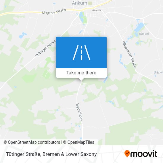 Tütinger Straße map