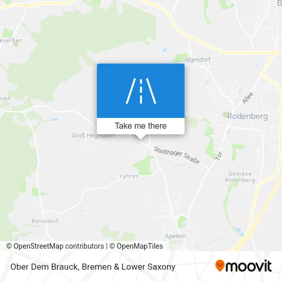 Карта Ober Dem Brauck