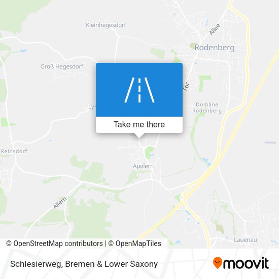 Schlesierweg map