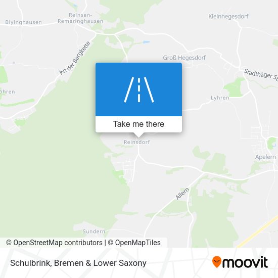 Schulbrink map