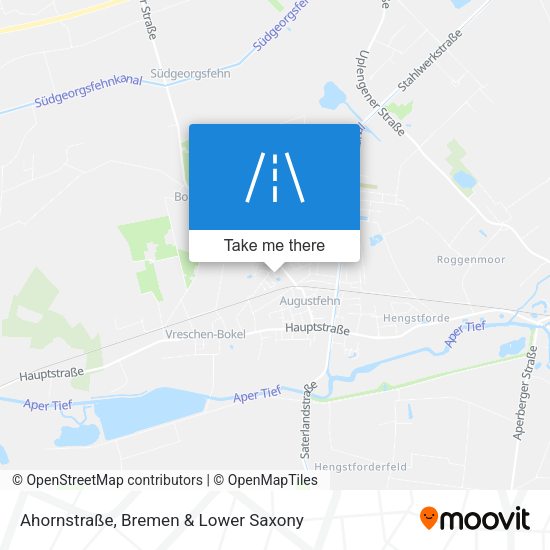 Ahornstraße map