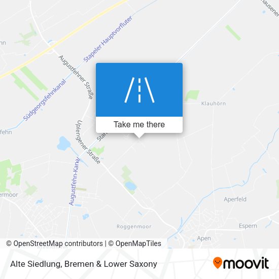 Alte Siedlung map
