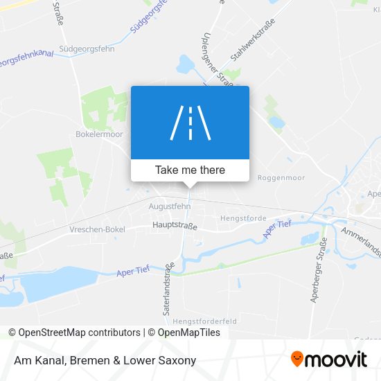 Am Kanal map
