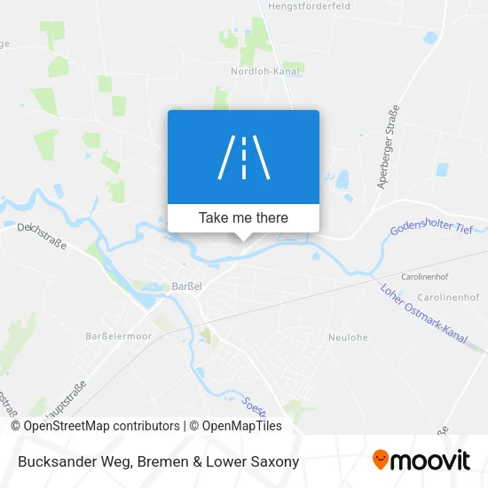 Карта Bucksander Weg