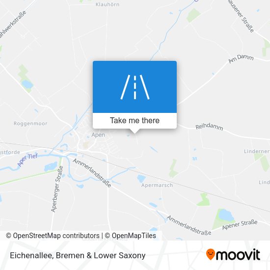 Eichenallee map