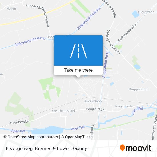 Eisvogelweg map