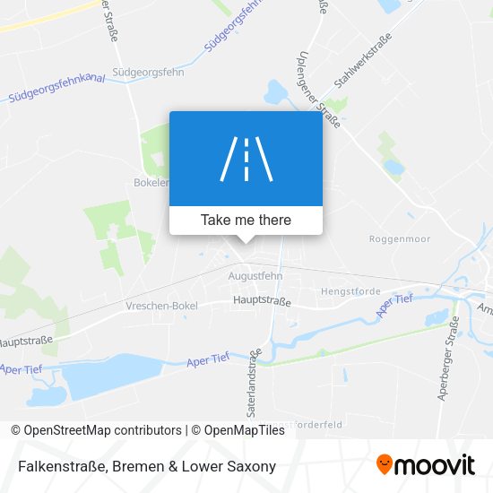 Falkenstraße map
