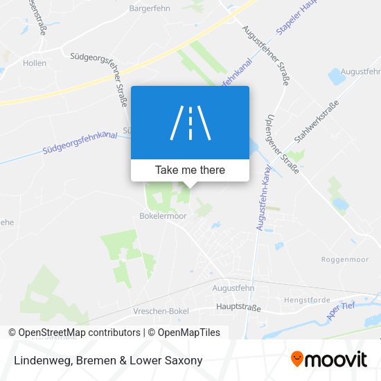 Lindenweg map
