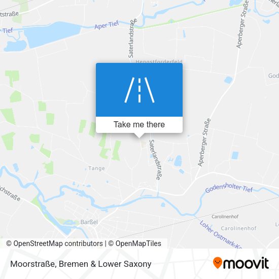 Moorstraße map
