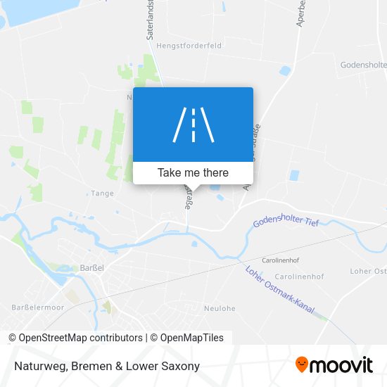 Naturweg map