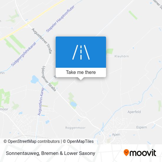 Sonnentauweg map