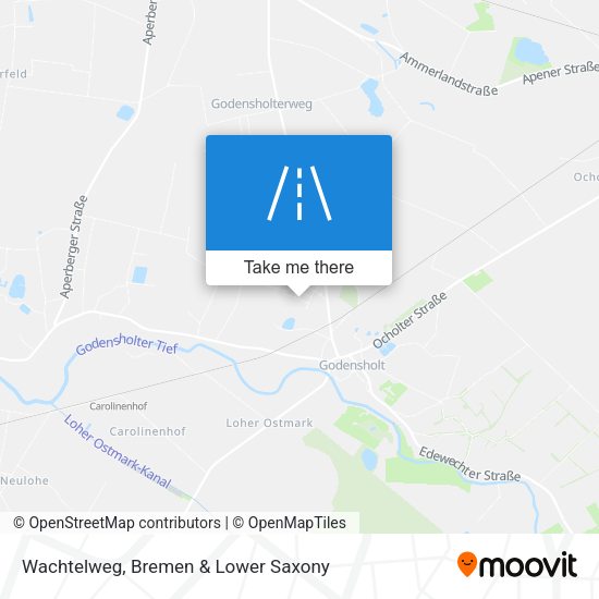 Wachtelweg map