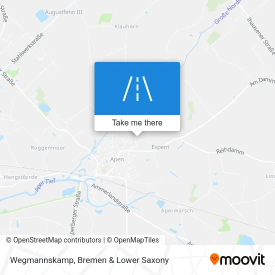 Карта Wegmannskamp