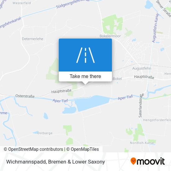 Wichmannspadd map