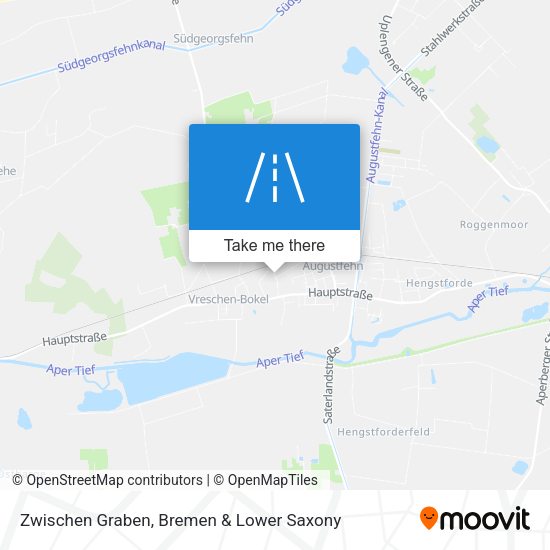 Zwischen Graben map
