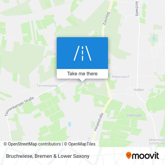 Bruchwiese map