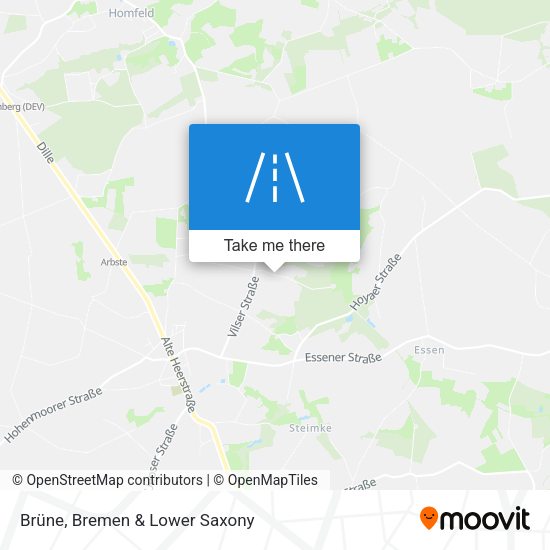 Brüne map