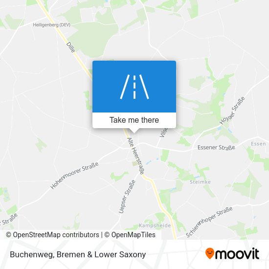 Buchenweg map