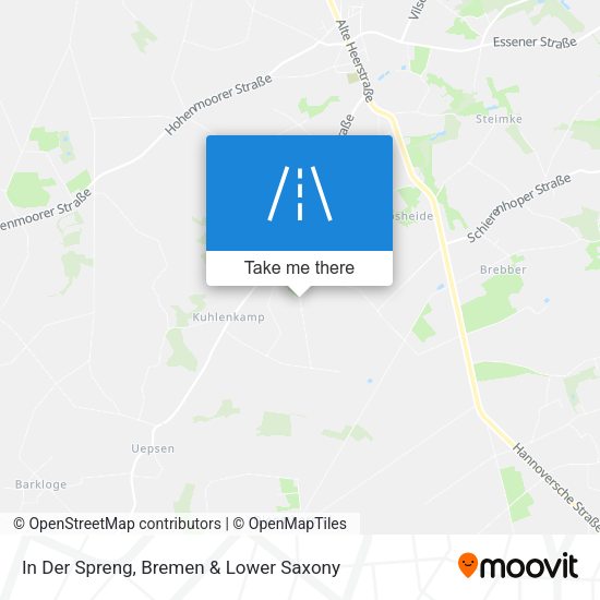 In Der Spreng map
