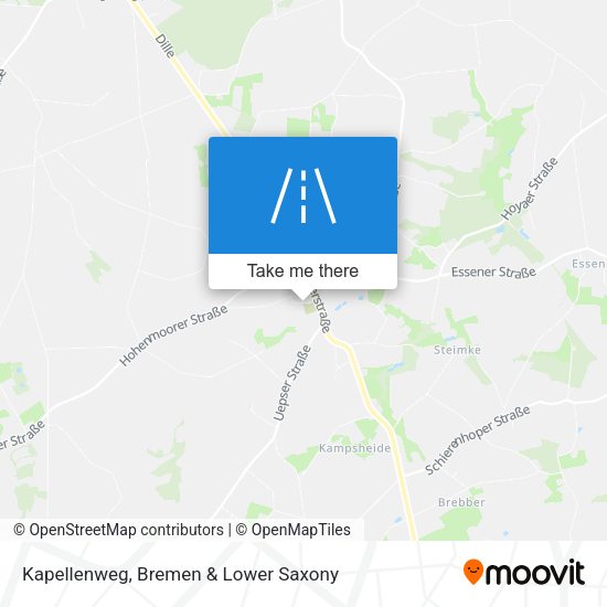 Kapellenweg map