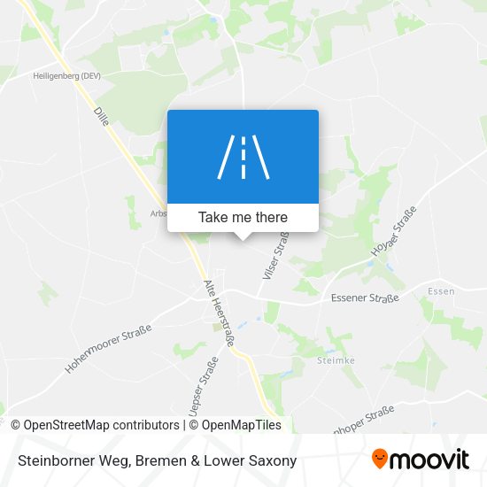 Steinborner Weg map