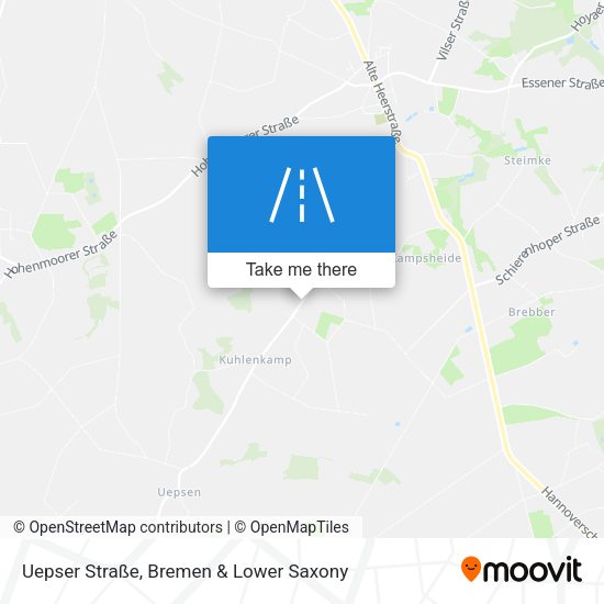 Uepser Straße map