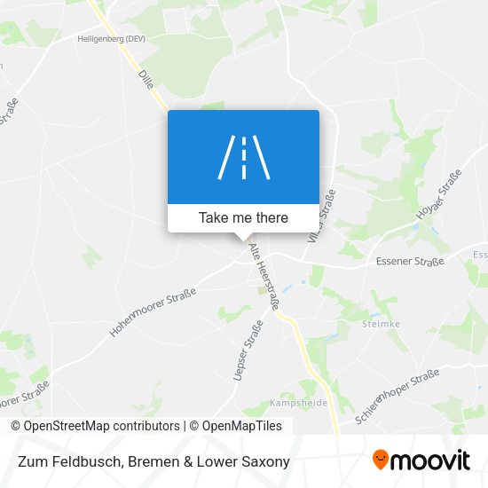 Zum Feldbusch map