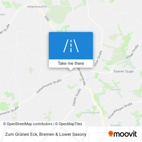 Zum Grünen Eck map