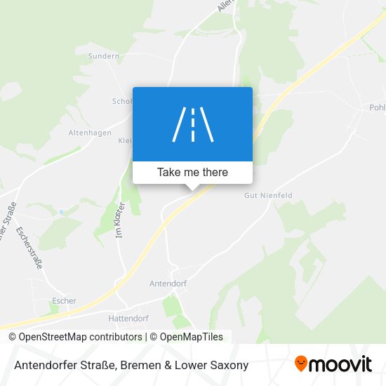 Antendorfer Straße map