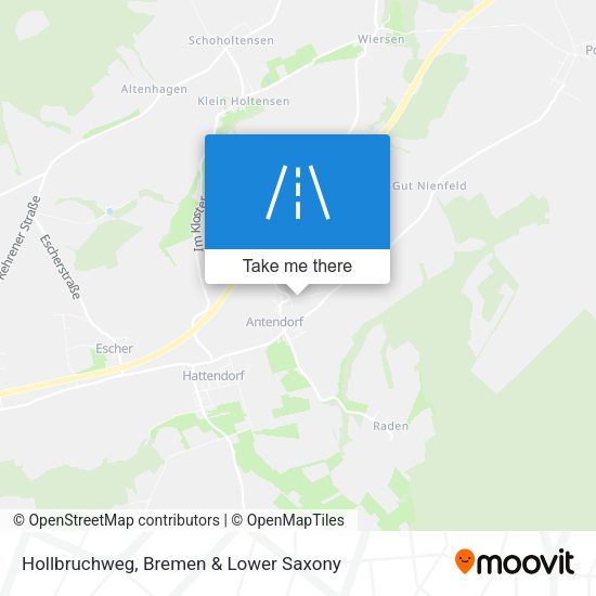 Hollbruchweg map