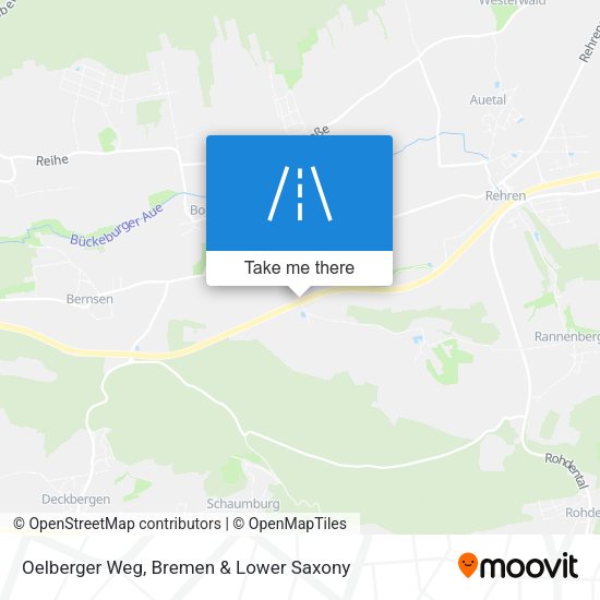 Oelberger Weg map